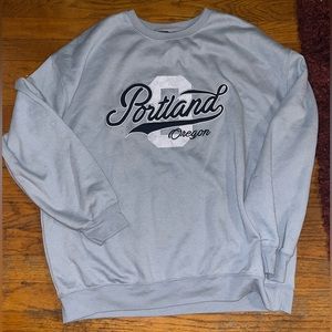 Portland Oregon crewneck